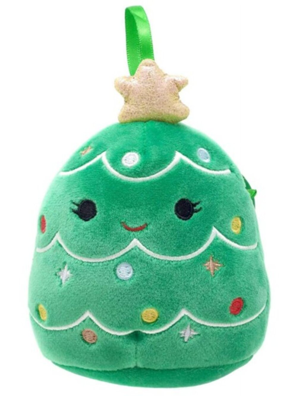 NWT 4 inch Leama Christmas Tree Squishmallows Holiday Plush Ornament